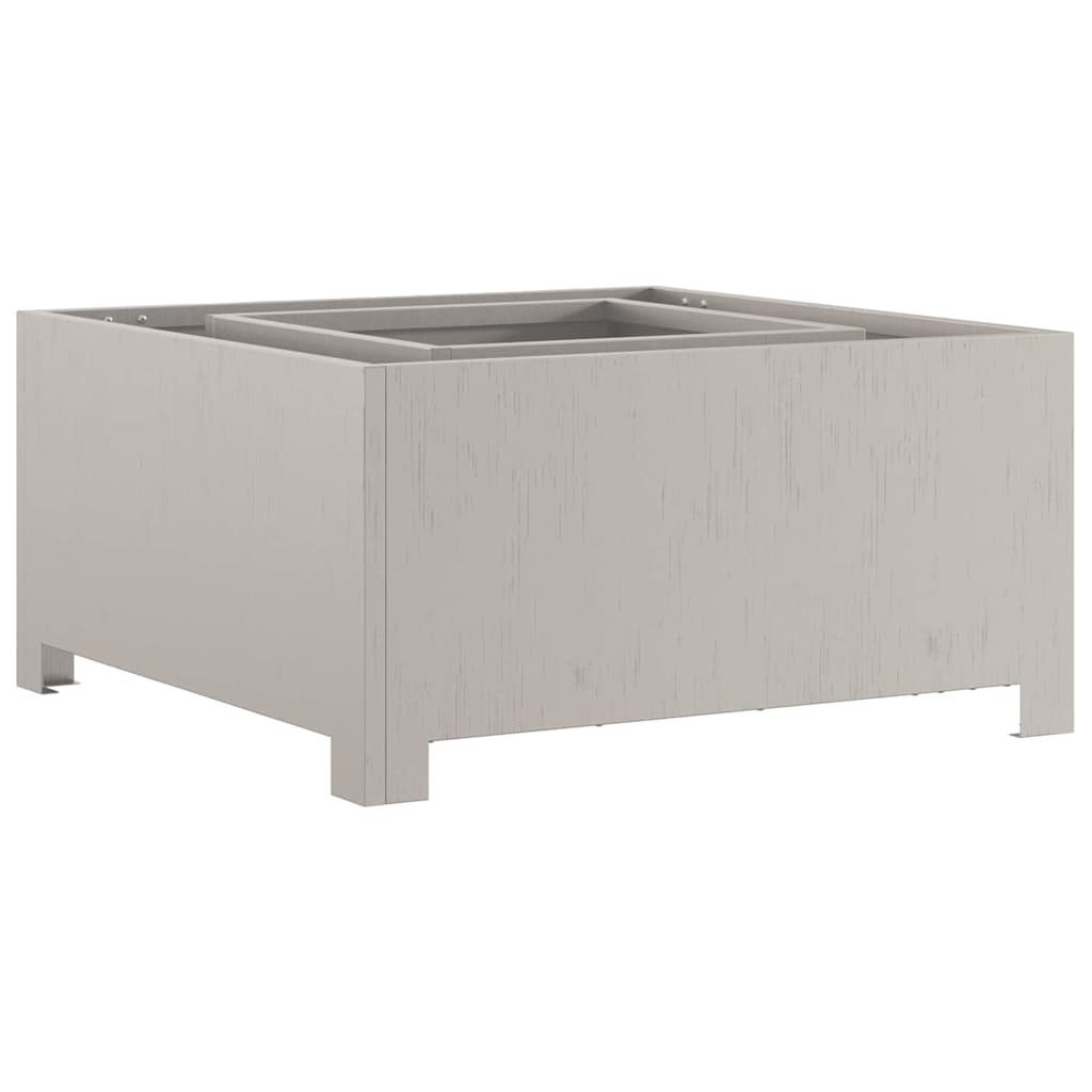 Fire Pit Castanho 60 x 60 x 30 cm Aço