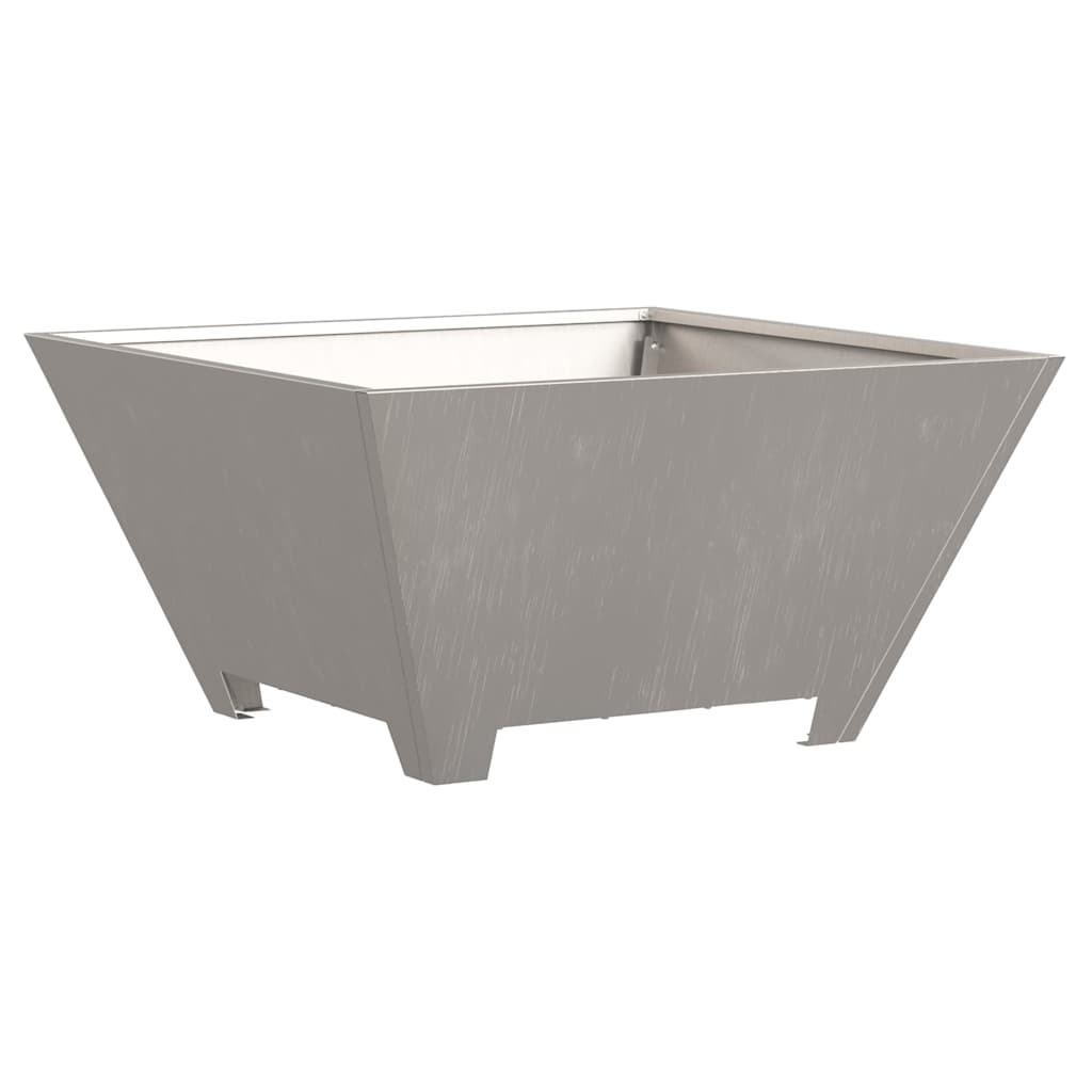 Fire Pit Castanho 60 x 60 x 30 cm Aço