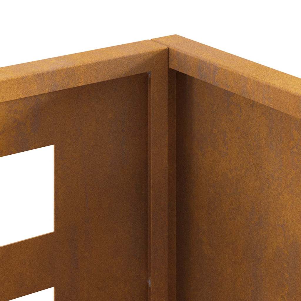 Fire Pit Castanho 50 x 30 x 40 cm Aço