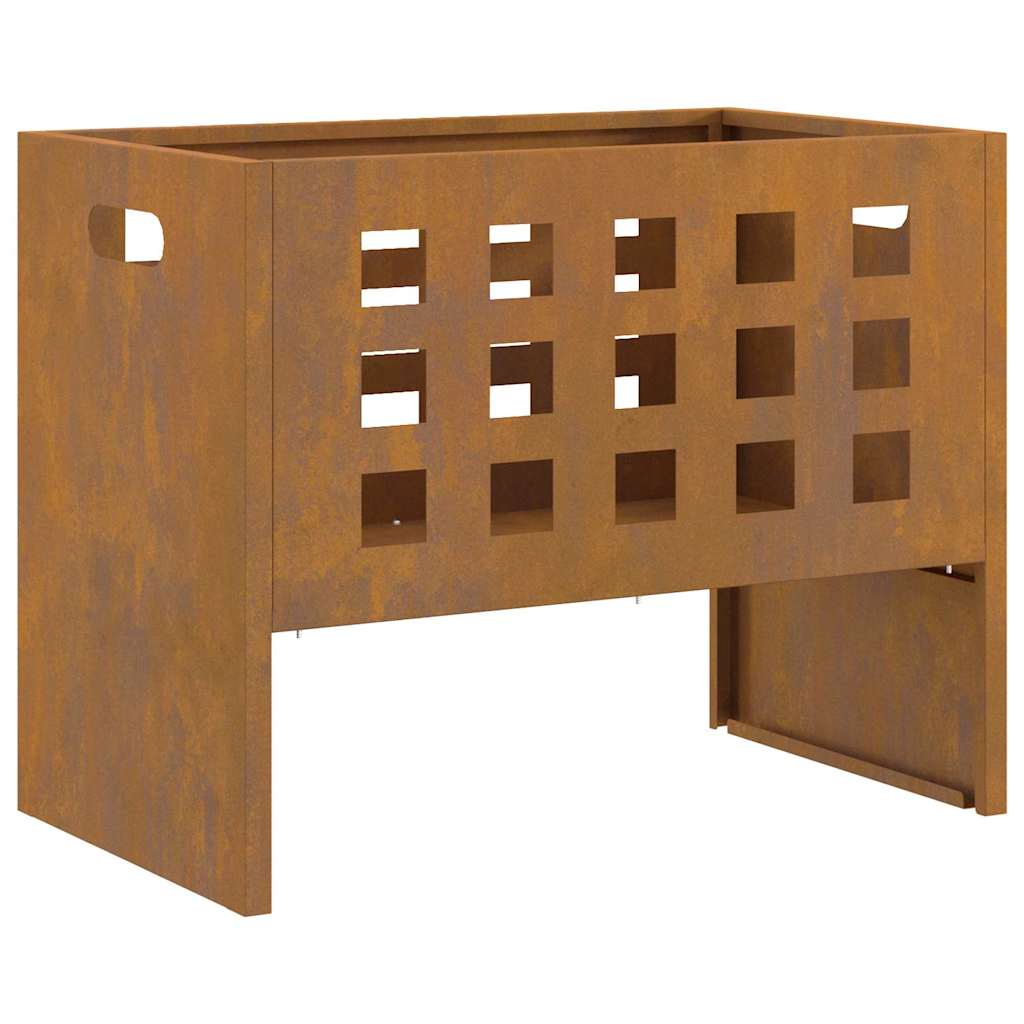 Fire Pit Castanho 50 x 30 x 40 cm Aço