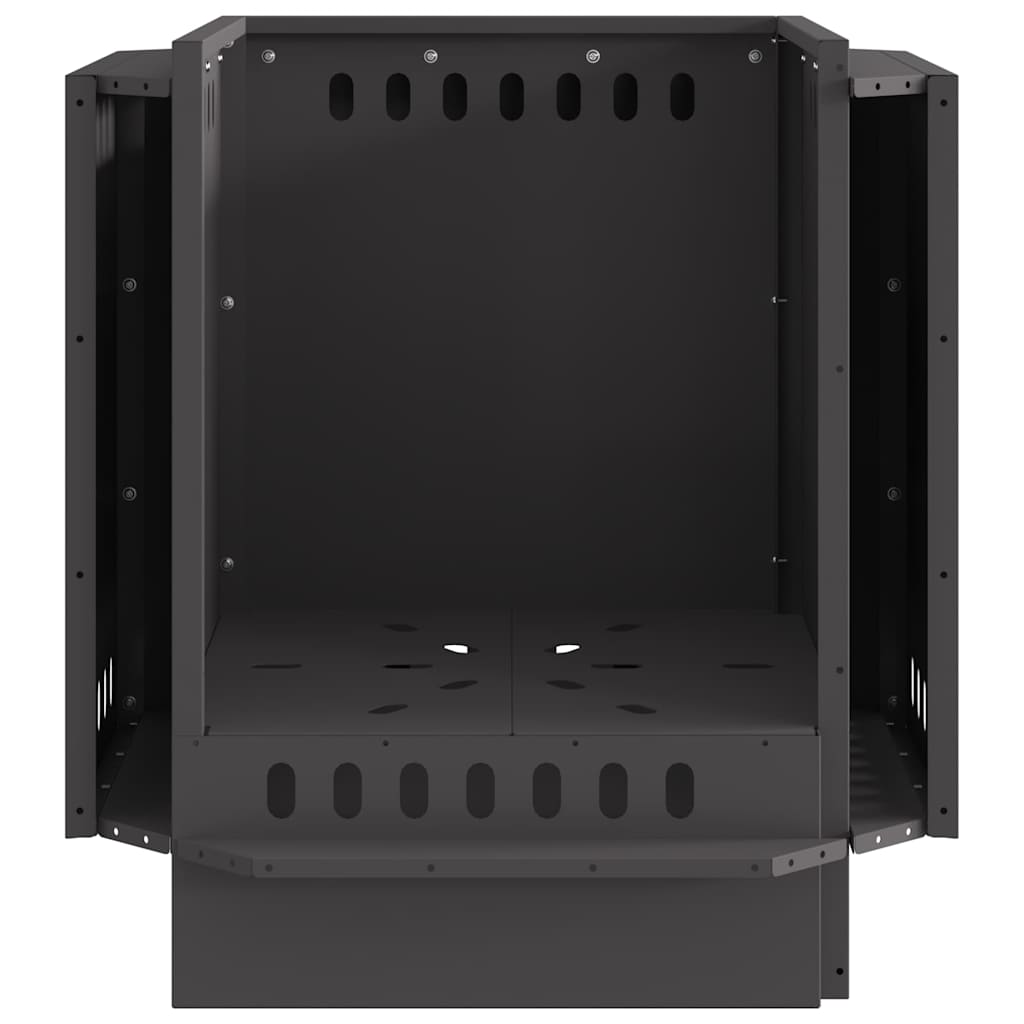 Fogueira Sem Fumaça Preto 48 x 48 x 51 cm Aço