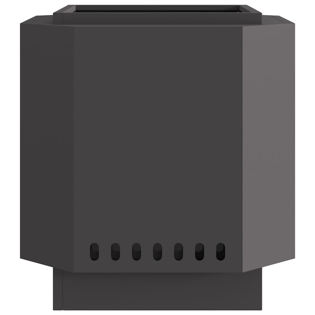 Fogueira Sem Fumaça Preto 48 x 48 x 51 cm Aço