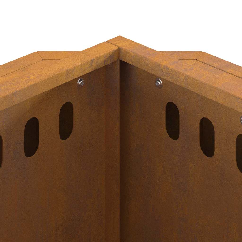 Fogueira Sem Fumaça Castanho 38 x 38 x 51 cm Aço