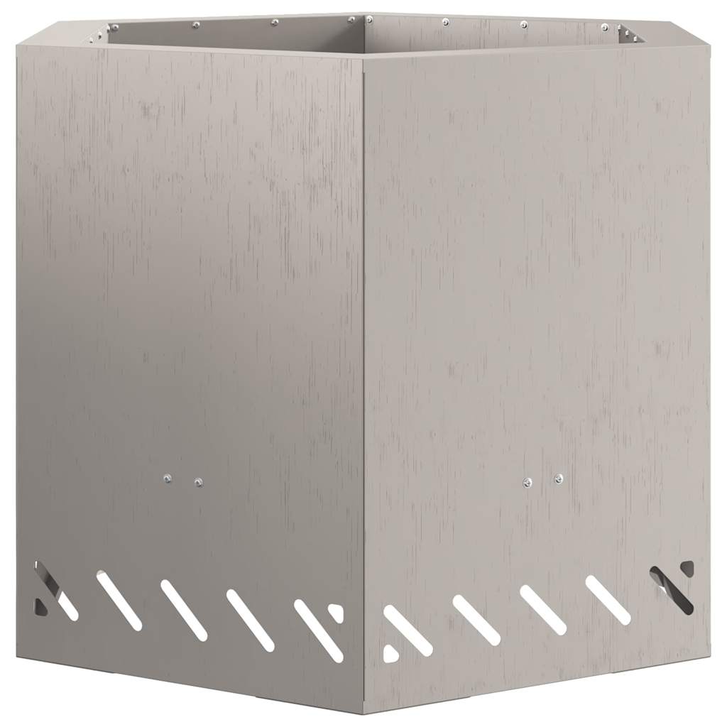 Fogueira Sem Fumaça Castanho 58 x 58 x 51 cm Aço