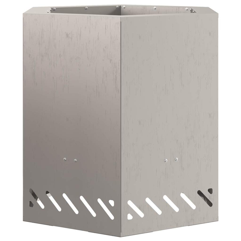 Fogueira Sem Fumaça Castanho 48 x 48 x 51 cm Aço