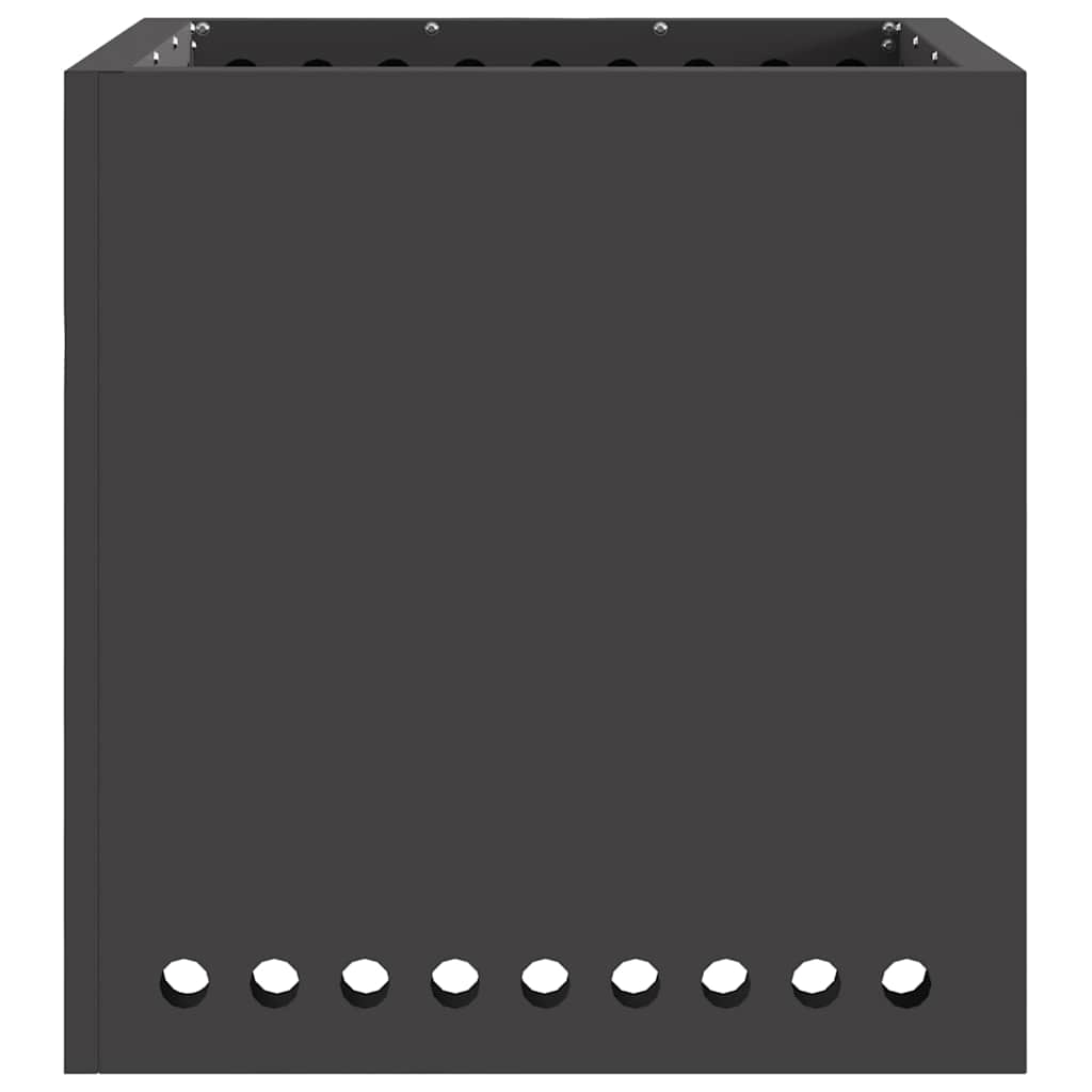 Fogueira Sem Fumaça Preto 48 x 48 x 50 cm Aço