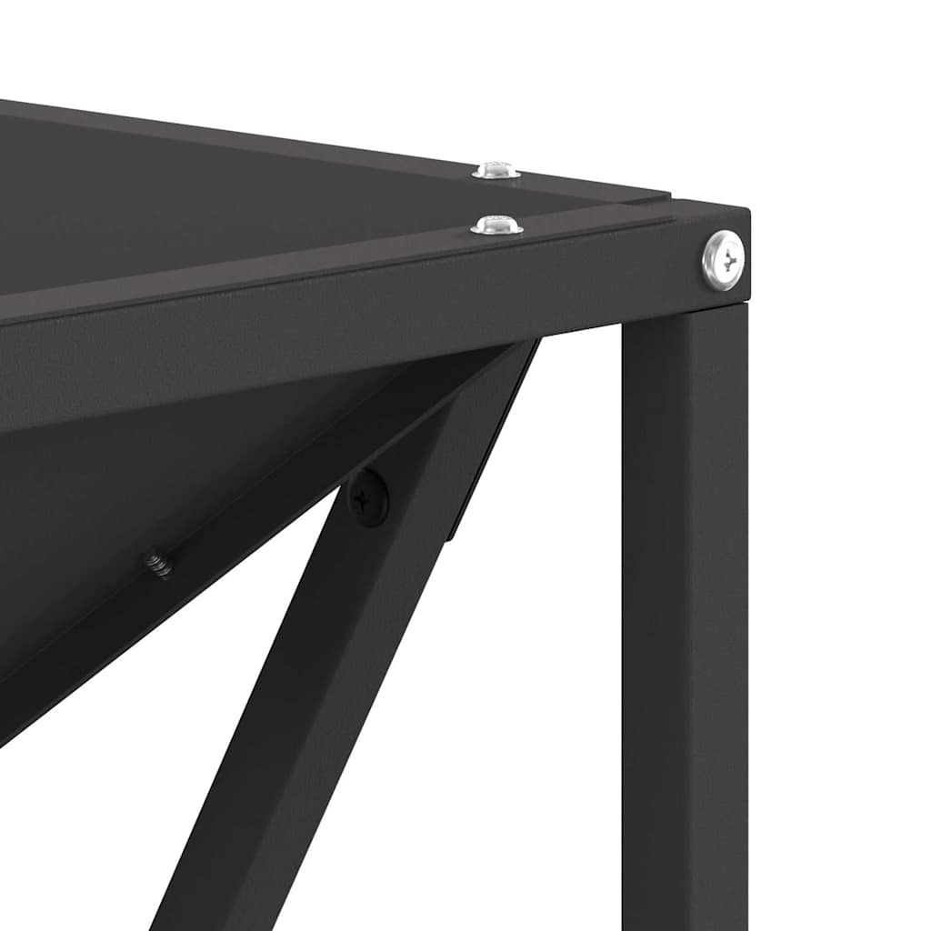 Fire Pit Preto 50 x 50 x 35 cm Aço