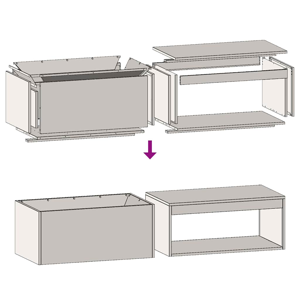 Fire Pit Castanho 160 x 45 x 35 cm Aço