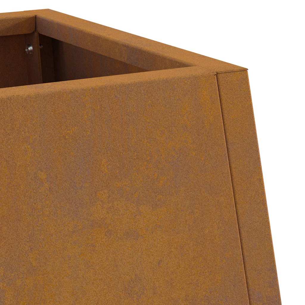 Fire Pit Castanho 50 x 35 x 100 cm Aço corten