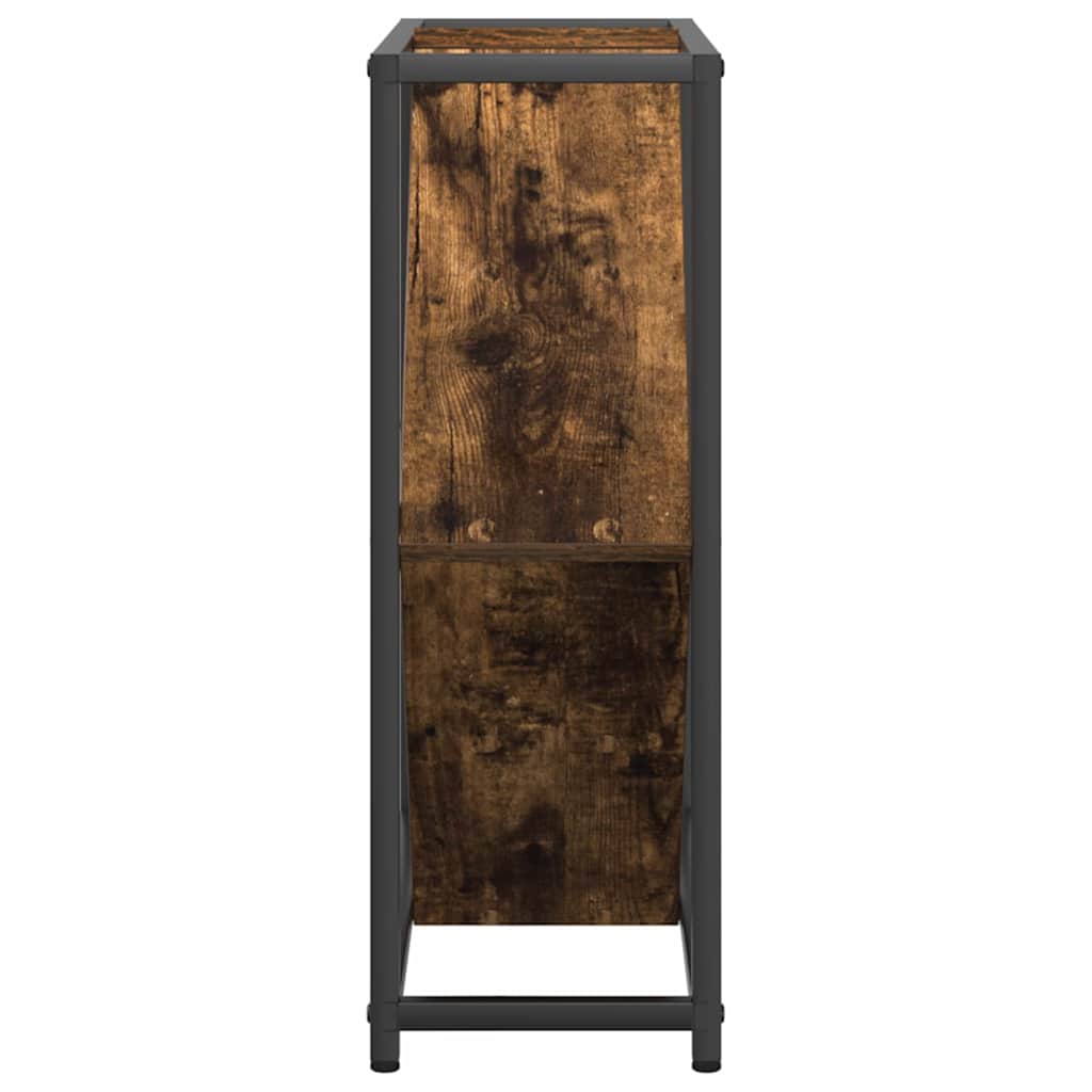 Escorredor de Vinho Carvalho fumado 51 x 18 x 52,5 cm