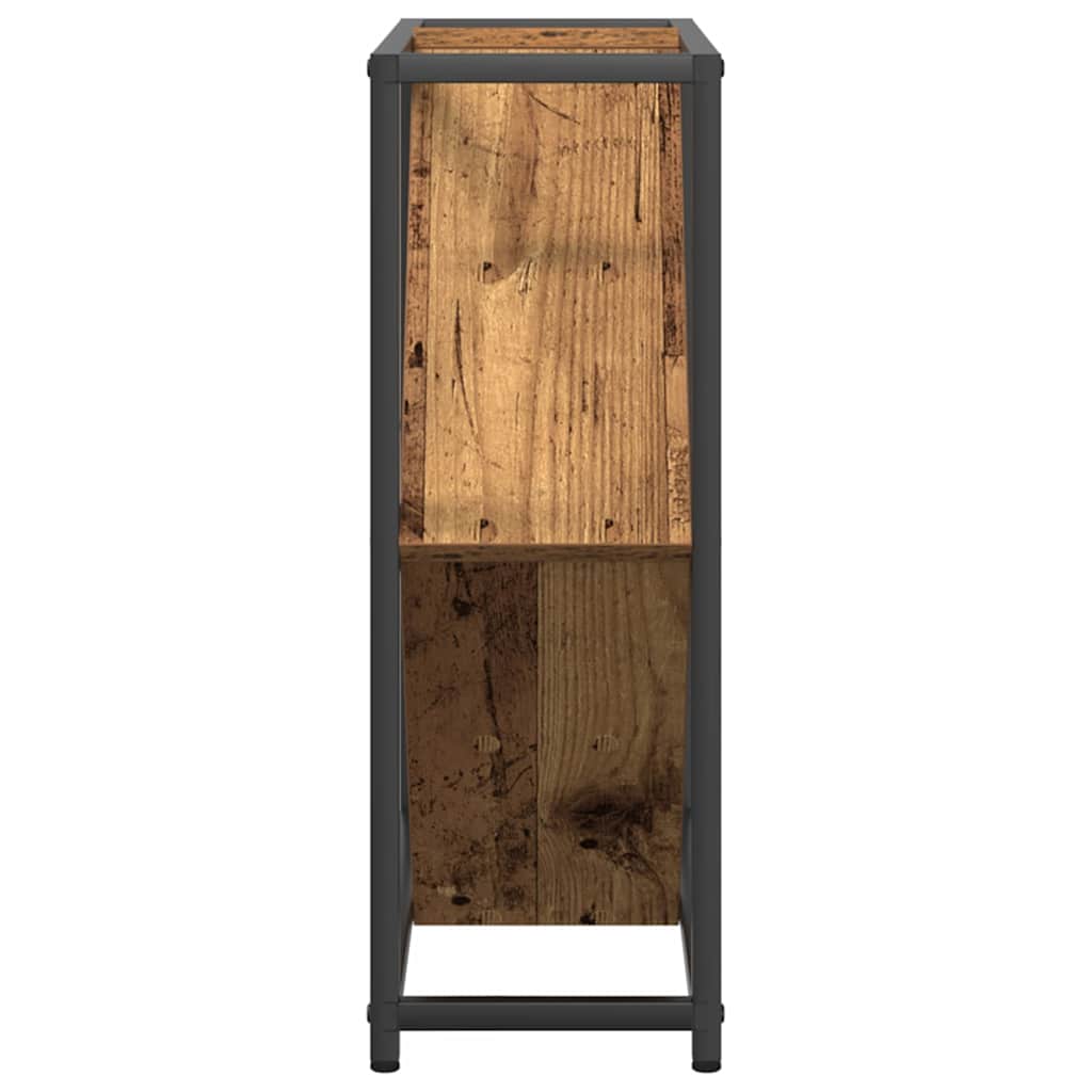 Escorredor de Vinho Madeira antiga 51 x 18 x 52,5 cm