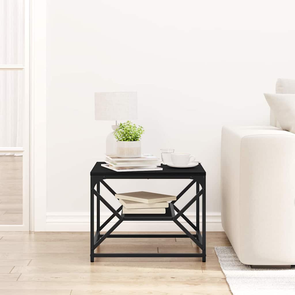 Mesa de centro Carvalho preto 51 x 50 x 40 cm