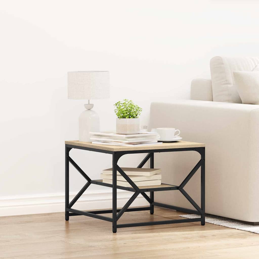 Mesa de centro Carvalho sonoma 51 x 50 x 40 cm