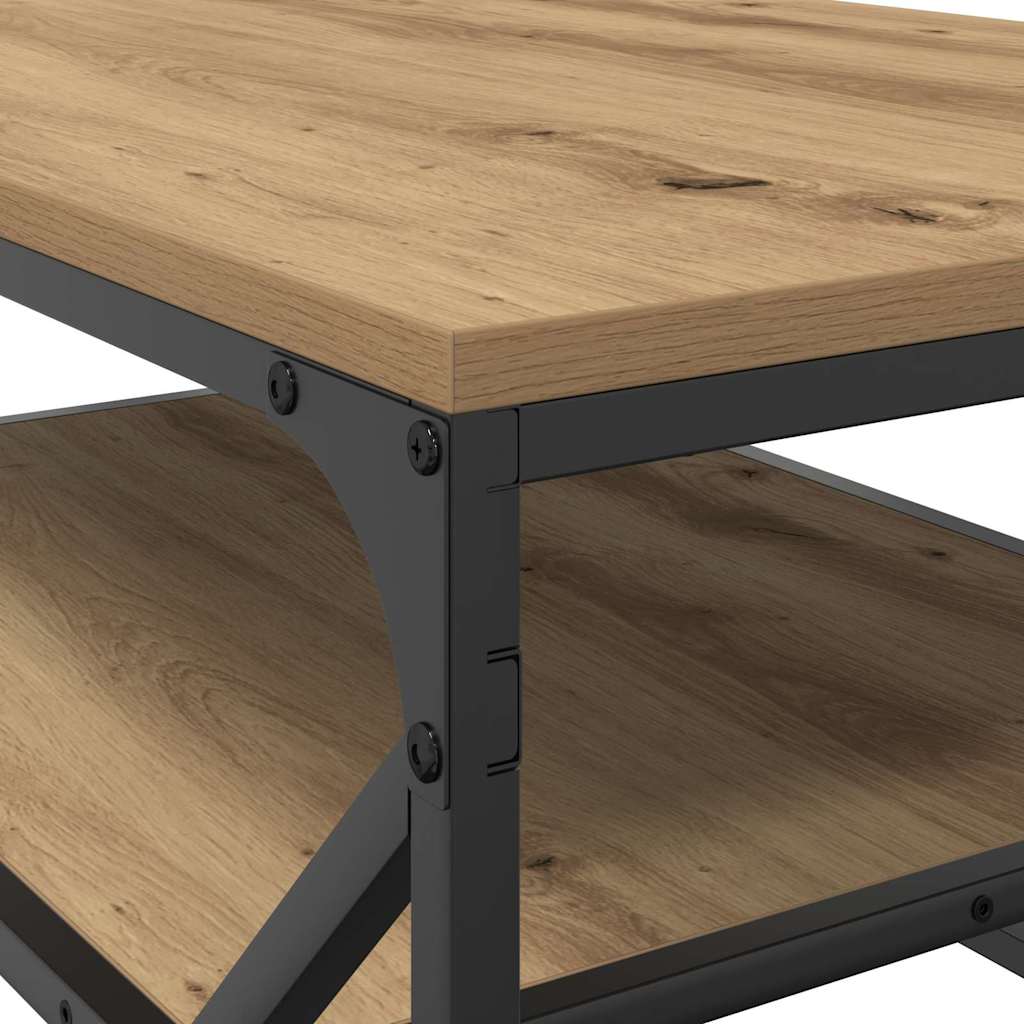 Mesa de centro carvalho artisiano 90 x 50 x 40 cm