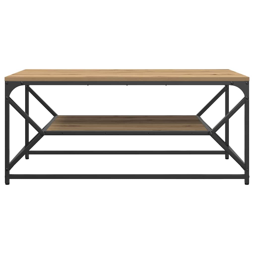 Mesa de centro carvalho artisiano 90 x 50 x 40 cm