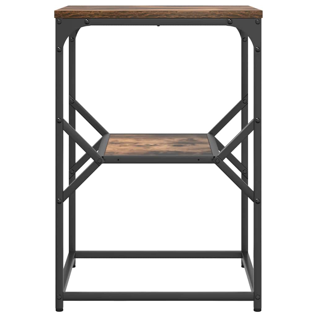 Mesa Lateral Carvalho Defumado 41 x 40 x 60 cm