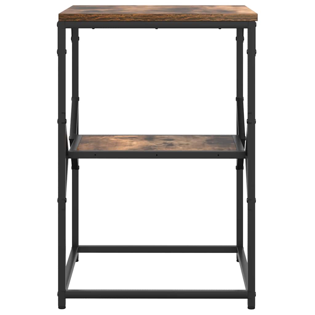 Mesa Lateral Carvalho Defumado 41 x 40 x 60 cm