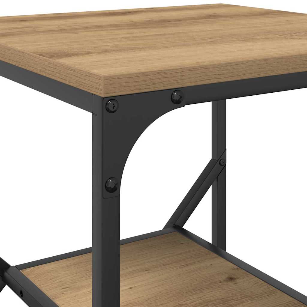 Mesa Lateral Carvalho Artesanal 41 x 40 x 60 cm