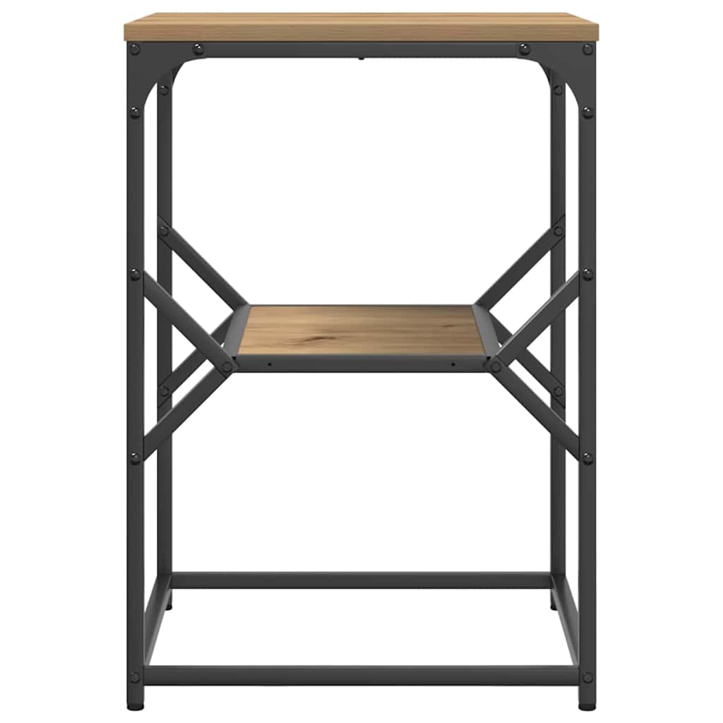 Mesa Lateral Carvalho Artesanal 41 x 40 x 60 cm