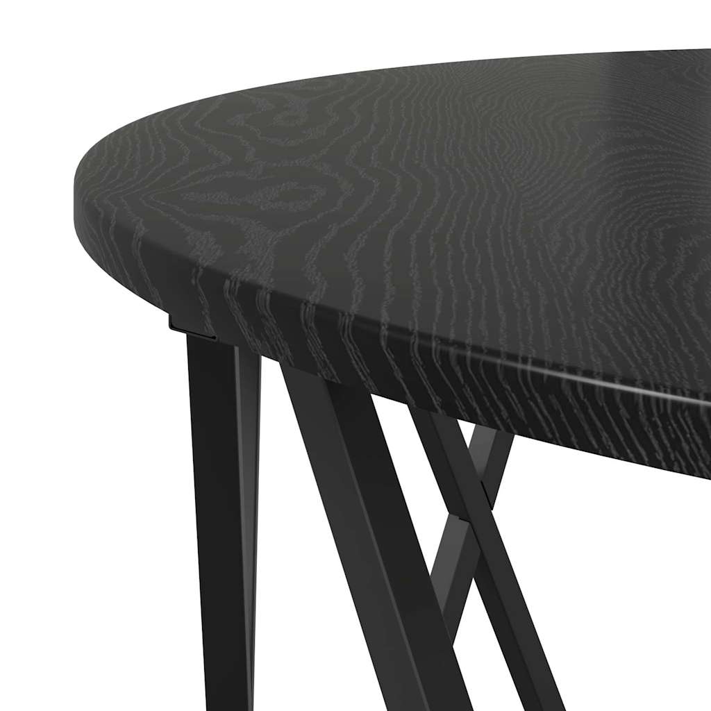 Mesa de centro Carvalho preto 80 x 80 x 42 cm