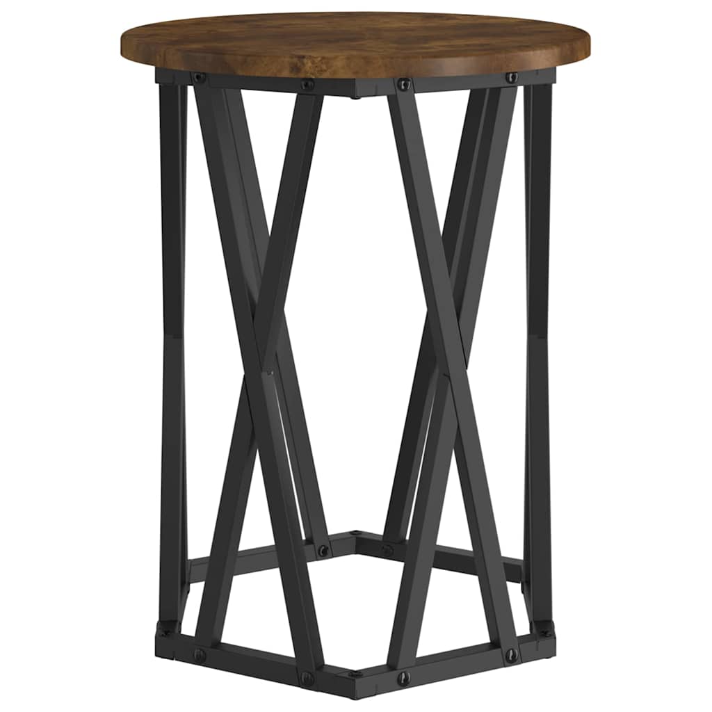 Mesa de centro 2 pcs Carvalho fumado 50 x 50 x 50 cm