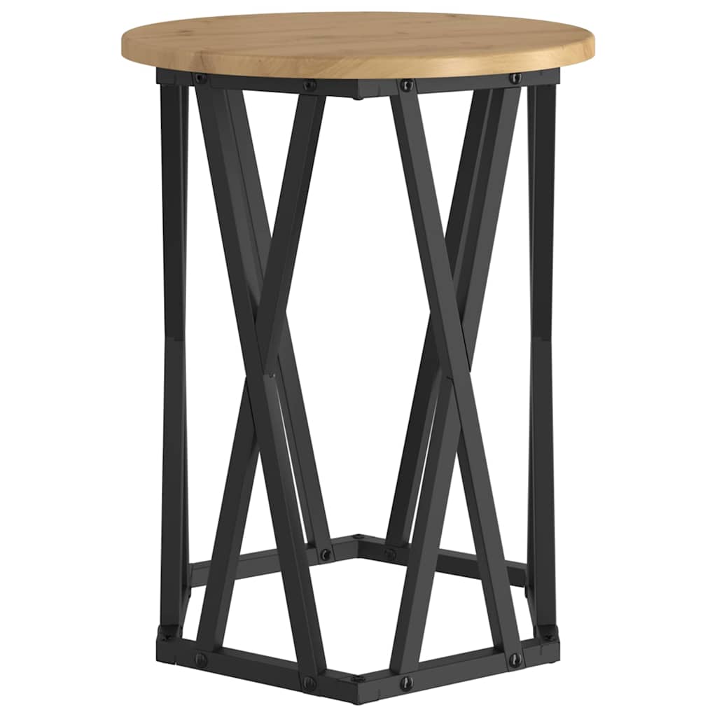 Mesa de centro 2 pcs carvalho artisiano 50 x 50 x 50 cm