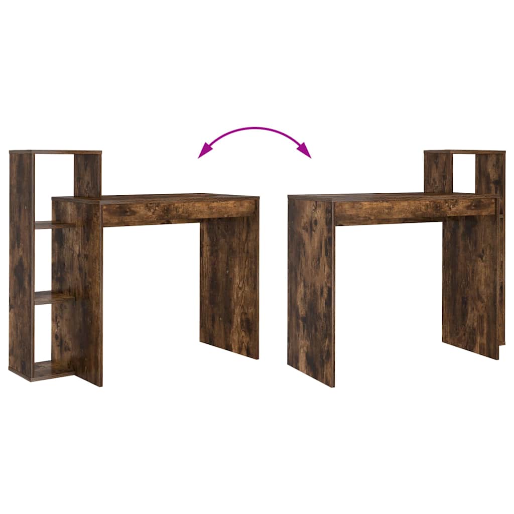 Mesa Carvalho Defumado 100 x 40 x 90 cm Madeira processada