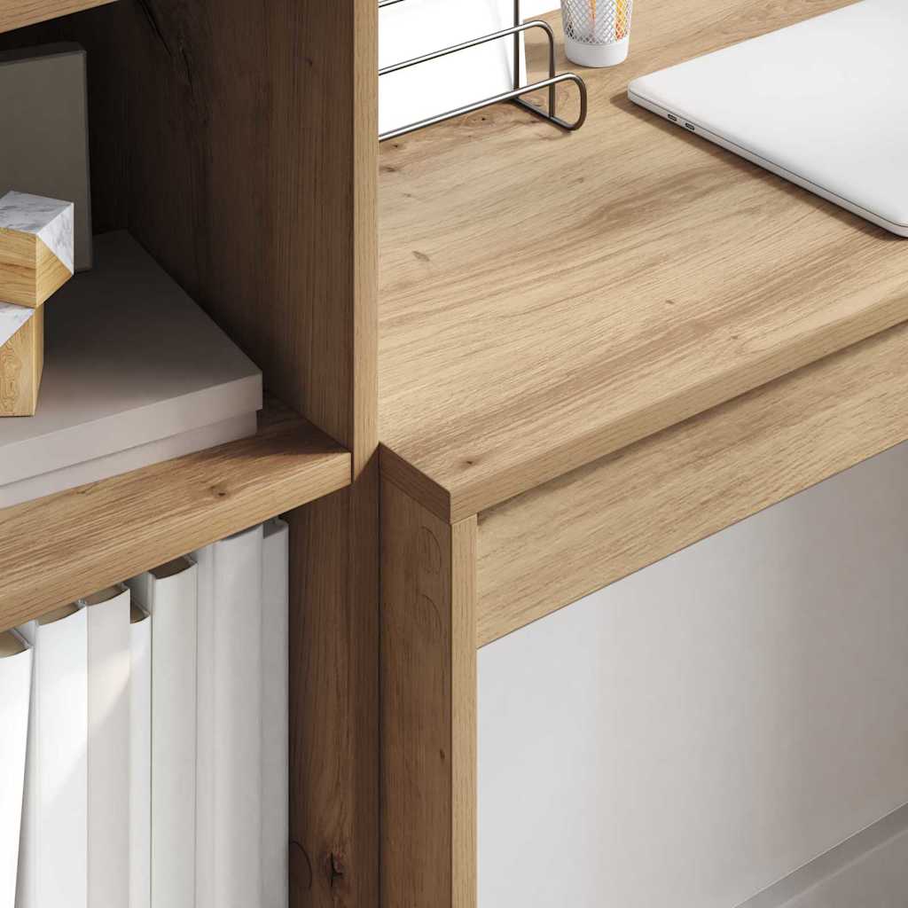 Mesa carvalho artisiano 80 x 40 x 76 cm Madeira processada