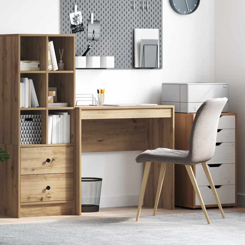 Mesa carvalho artisiano 80 x 40 x 76 cm Madeira processada