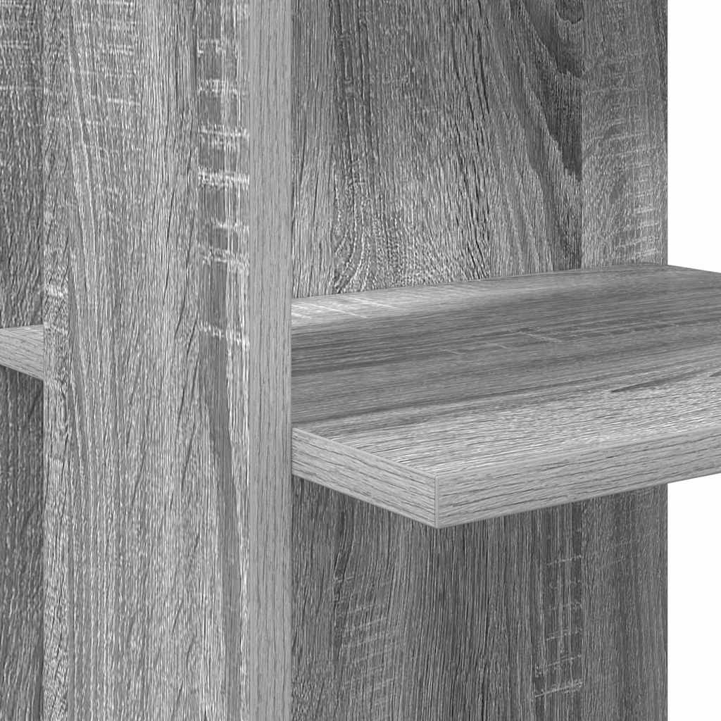 Secretária de canto Cinza Sonoma 140 x 113,5 x 75 cm