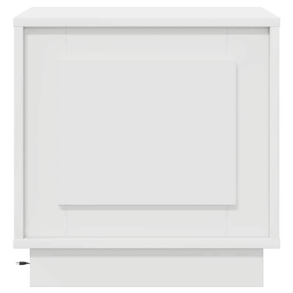 Armário de Cabeceira com Branco 44 x 34.5 x 45 cm