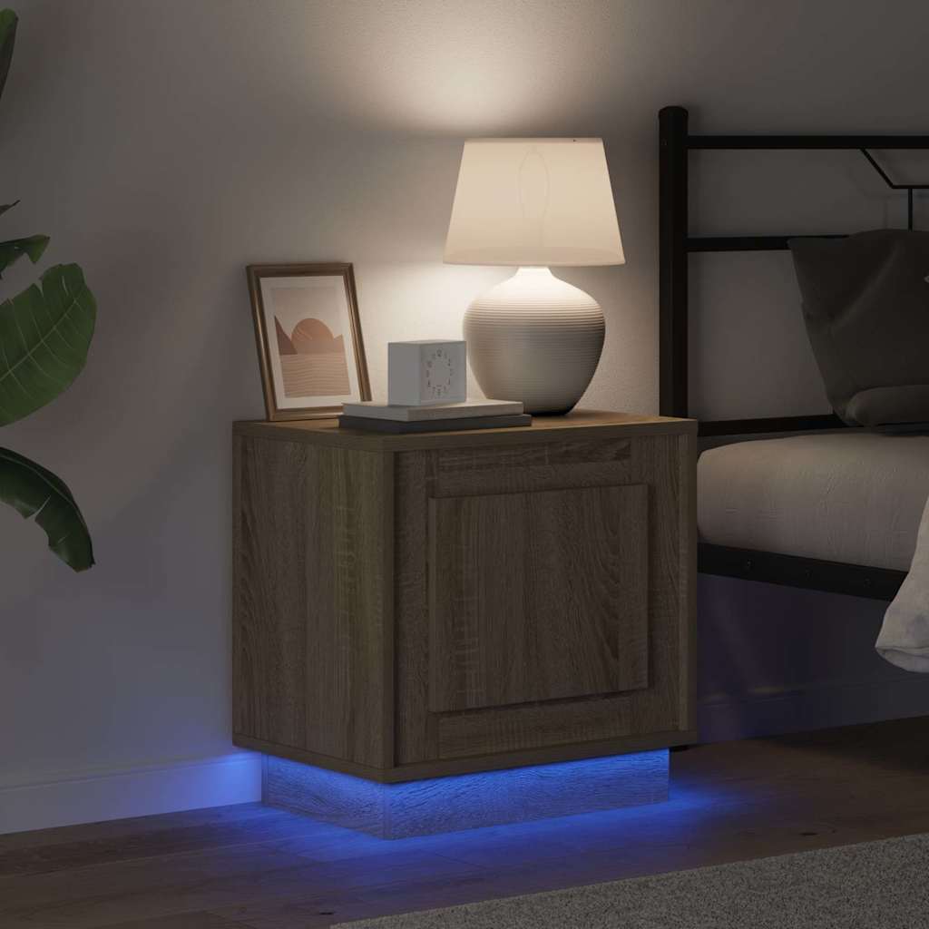 Armário de Cabeceira com Carvalho sonoma 44 x 34.5 x 45 cm