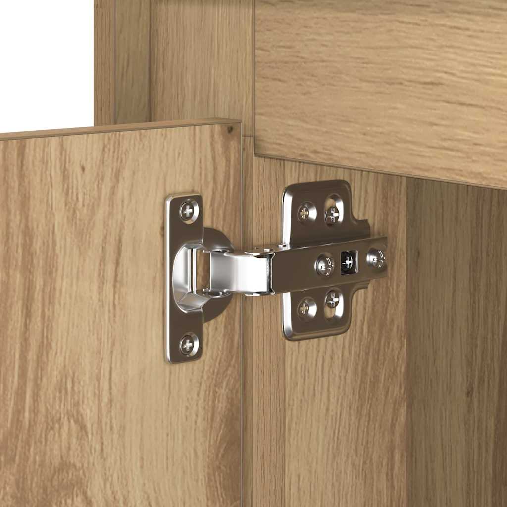 Armário de Cabeceira com Carvalho Artesanal 44 x 34.5 x 45 cm