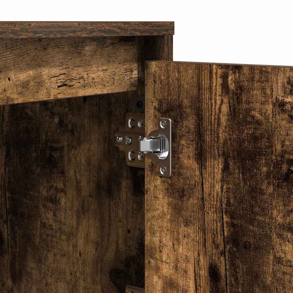 Armário de Cabeceira com Carvalho fumado 39 x 34,5 x 50 cm