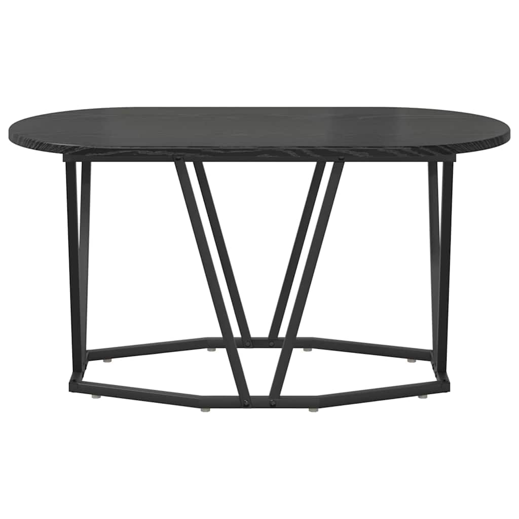 Mesa de Centro Carvalho Preto 80 x 40 x 40,5 cm
