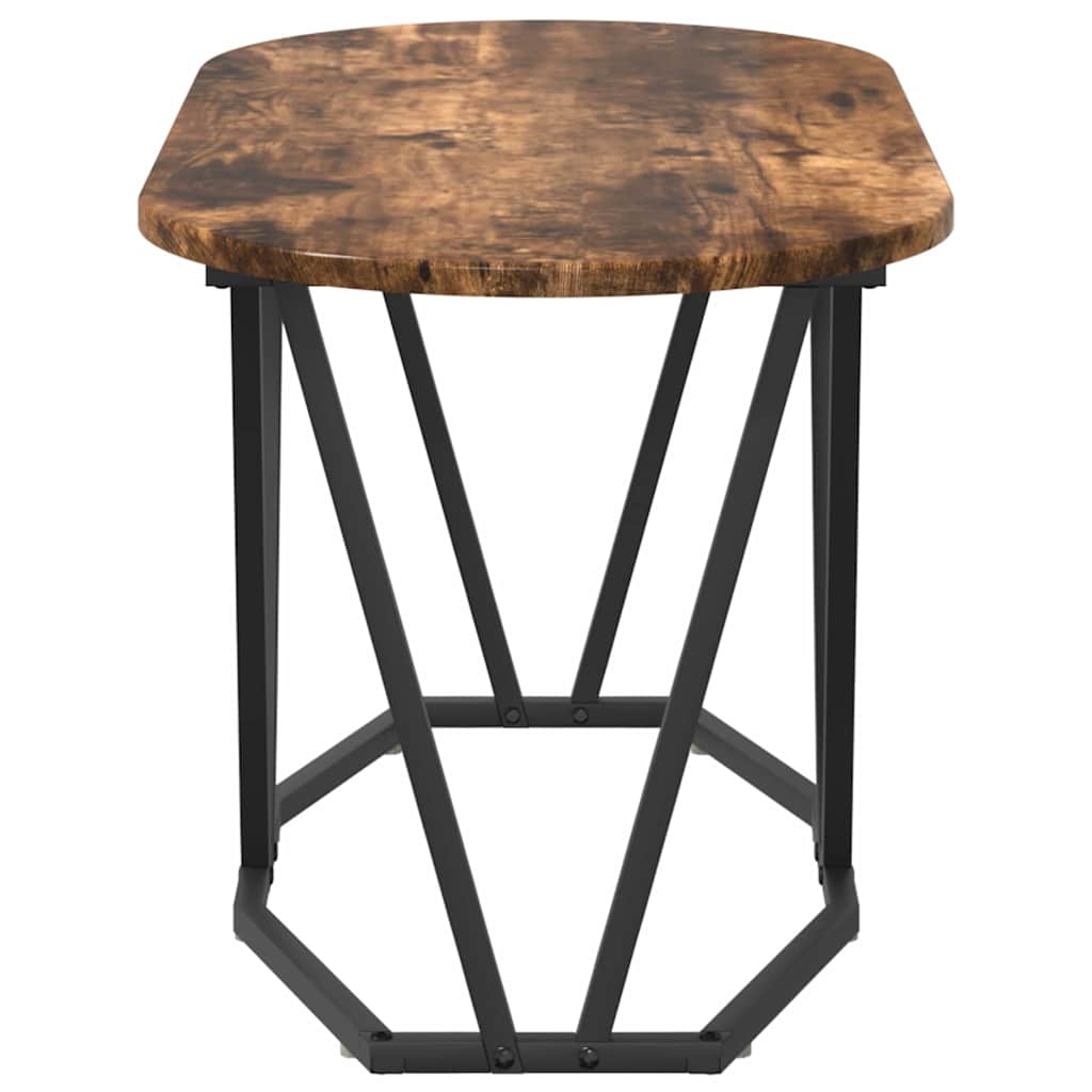 Mesa de Centro Carvalho Defumado 80 x 40 x 40,5 cm