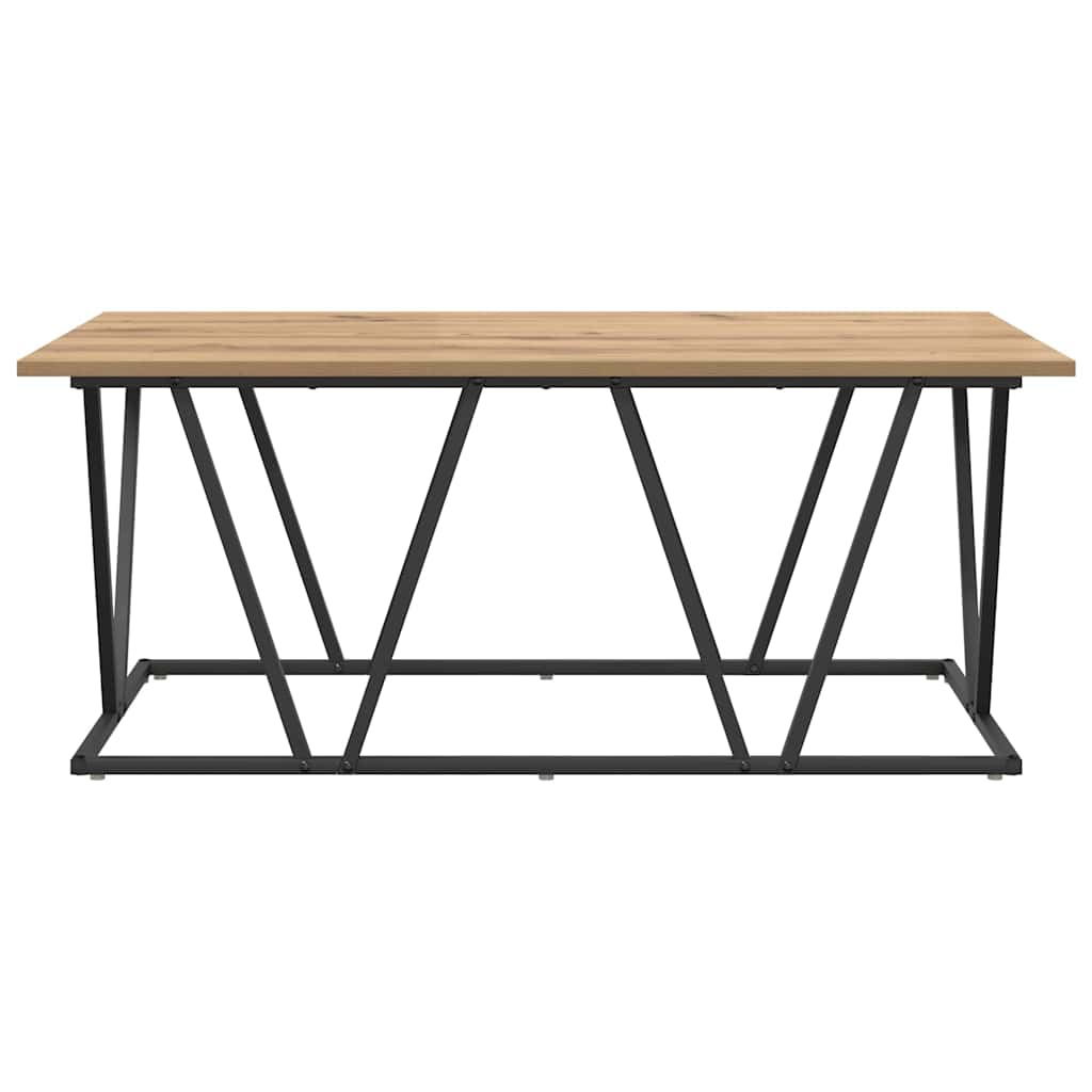 Mesa de centro carvalho artisiano 100 x 50 x 40 cm