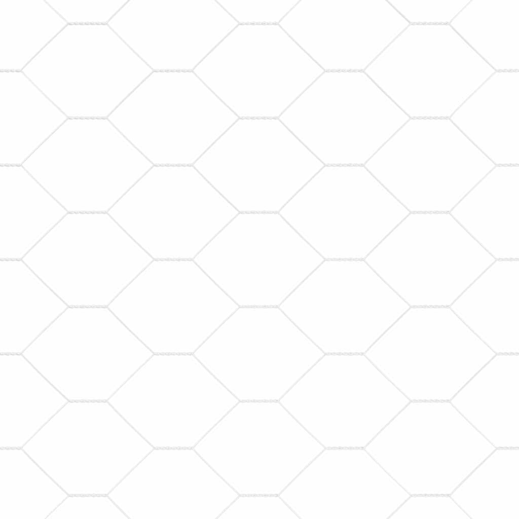 Cerca com Postes Prateado 0.6 x 10 m Aço revestido de PVC