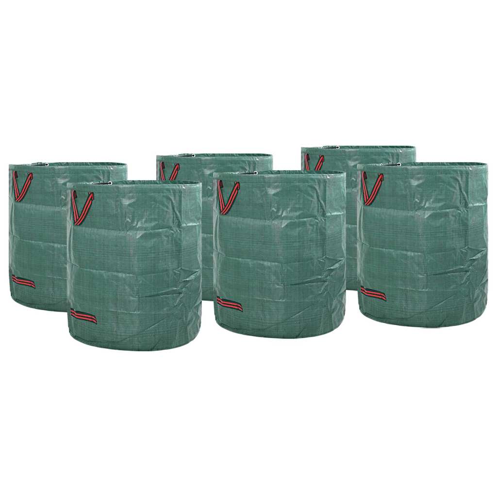 Sacolas de Lixo do Jardim 12 pcs Verde 45 x 45 x 76 cm