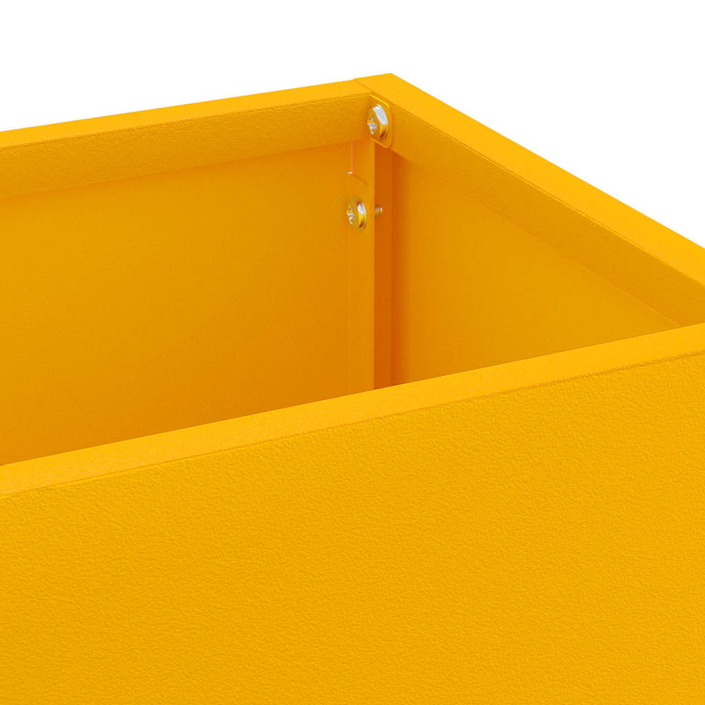 Suporte de Guarda-Sol Mostarda 15.5 x 15.5 x 49 cm Metal