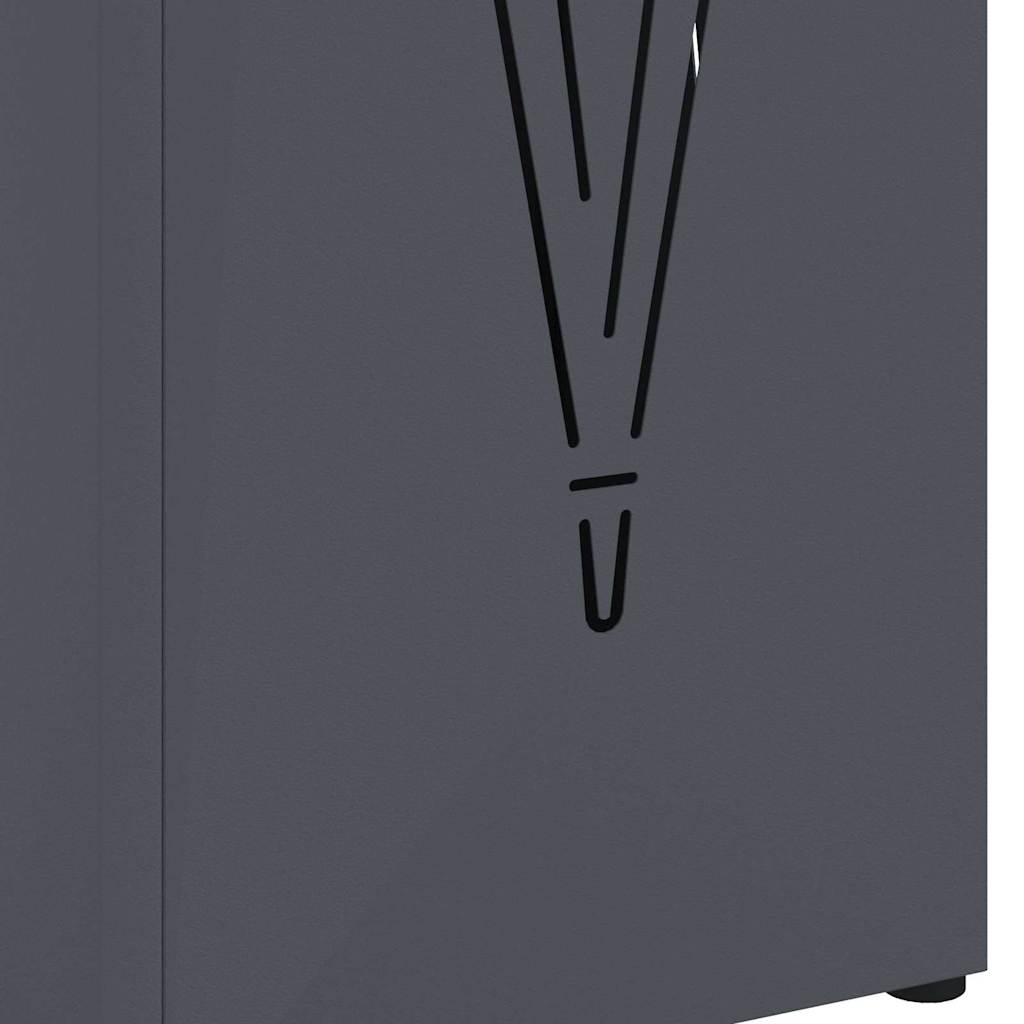 Suporte de Guarda-Sol Antracite 15.5 x 15.5 x 49 cm Metal