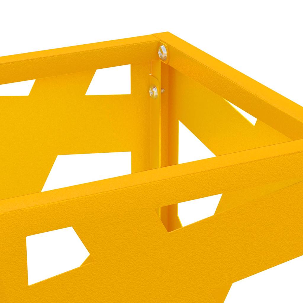 Suporte de Guarda-Sol Mostarda 15.5 x 15.5 x 49 cm Metal