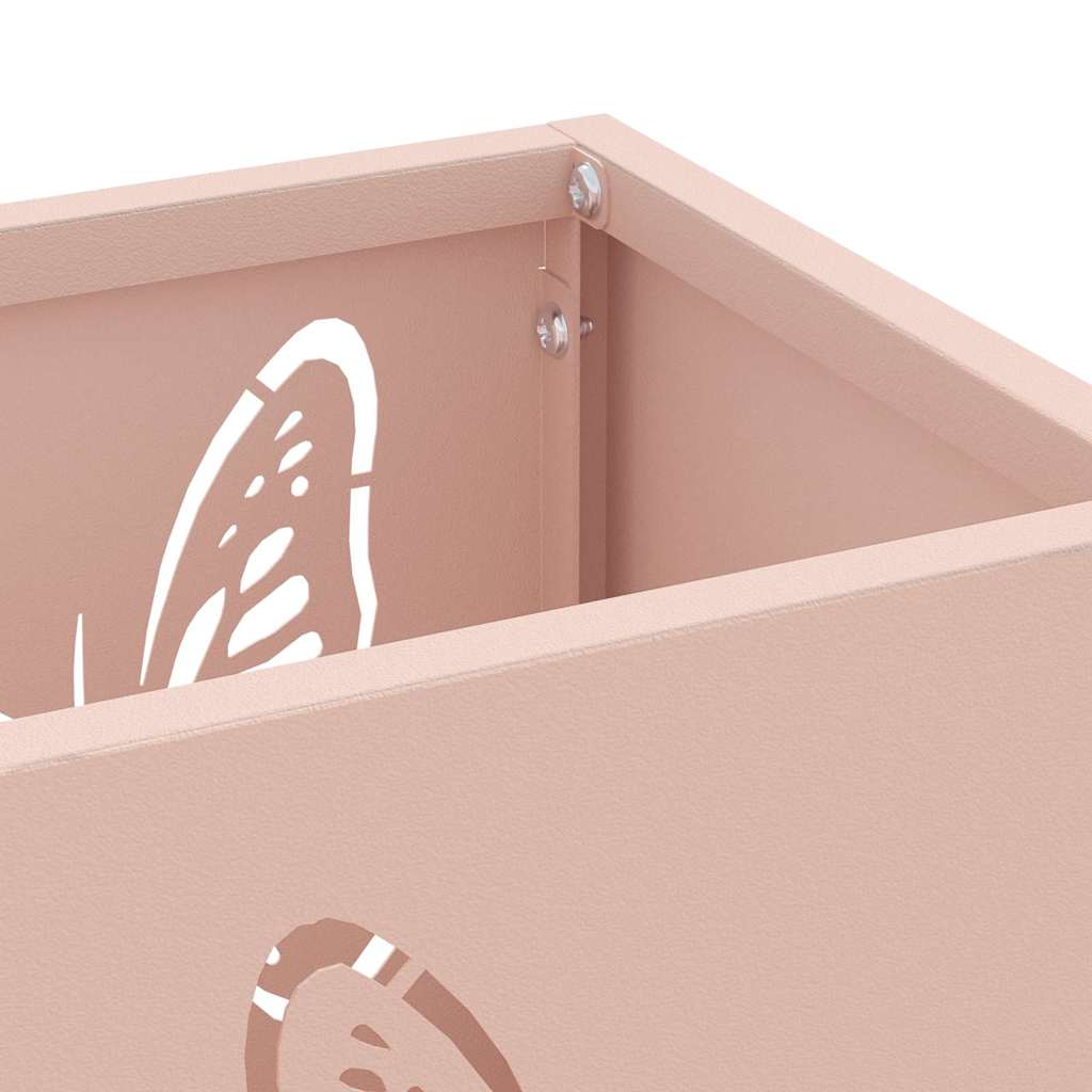 Suporte de Guarda-Sol Rosa 15.5 x 15.5 x 49 cm Metal