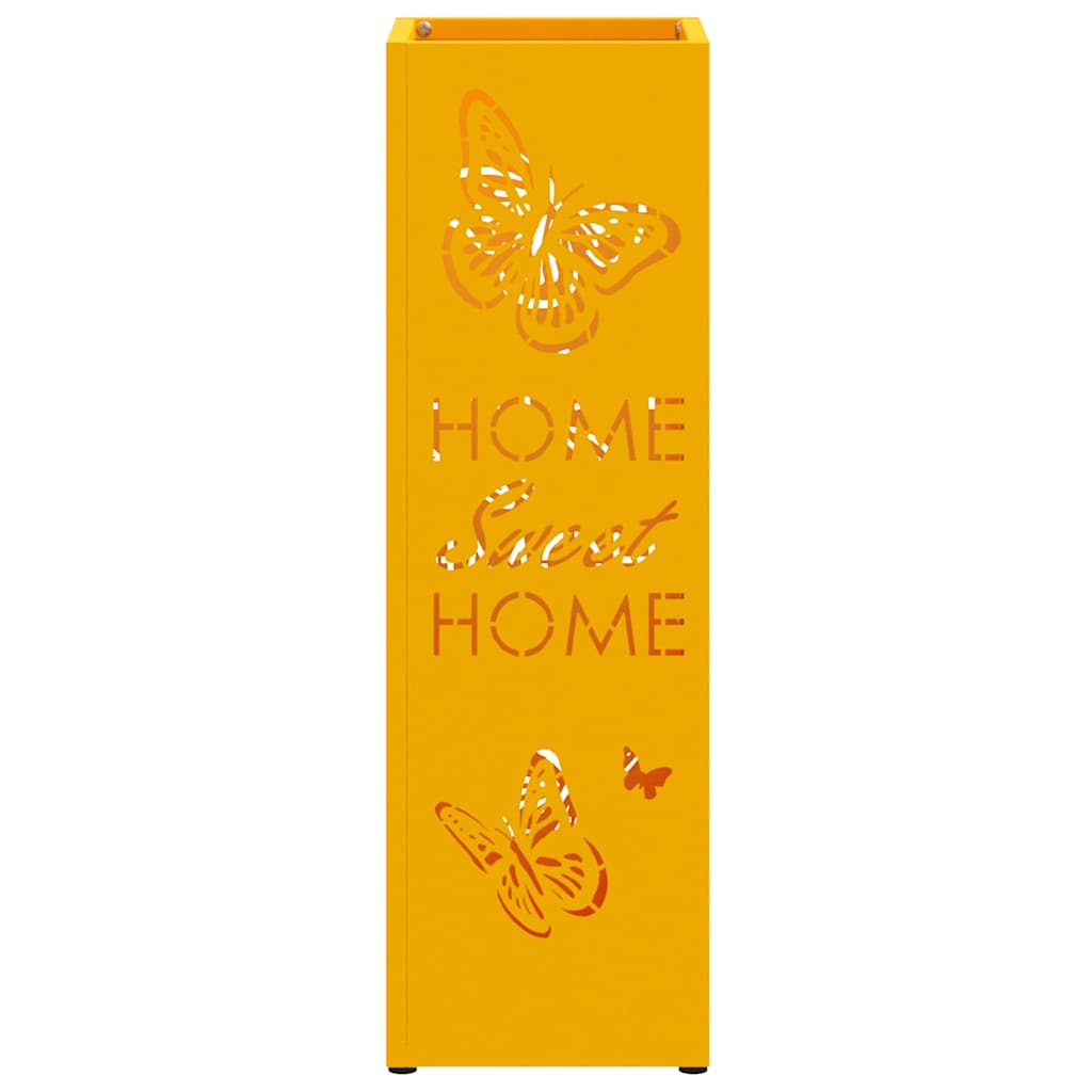 Suporte de Guarda-Sol Mostarda 15.5 x 15.5 x 49 cm Metal