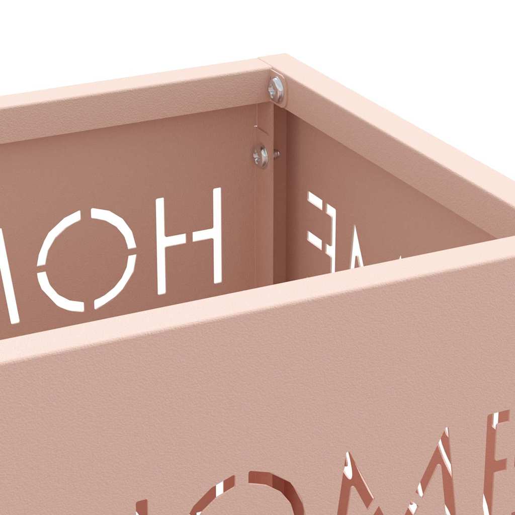 Suporte de Guarda-Sol Rosa 15.5 x 15.5 x 49 cm Metal