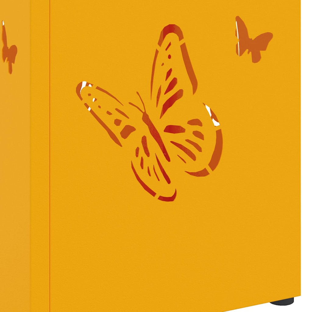 Suporte de Guarda-Sol Mostarda 15.5 x 15.5 x 49 cm Metal