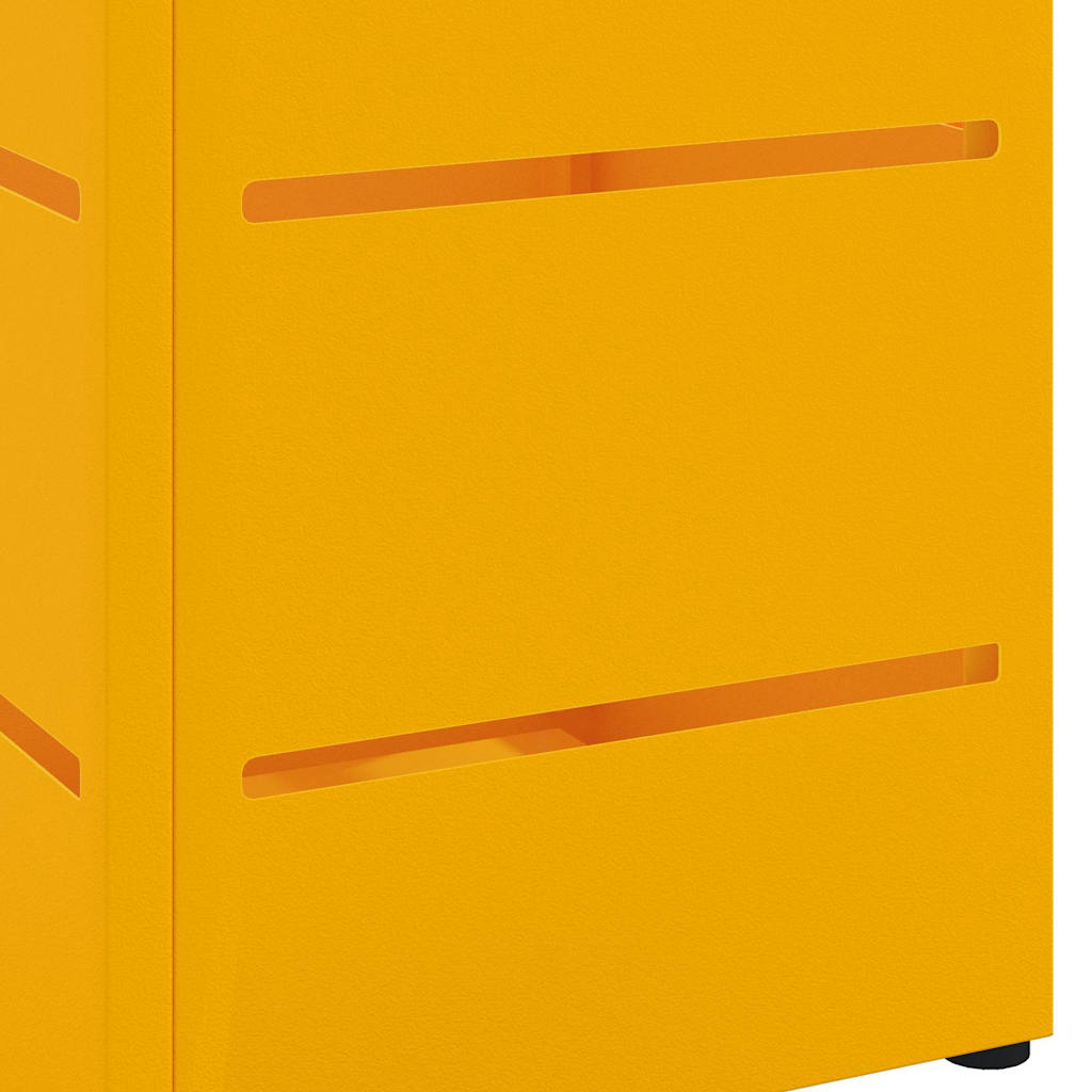 Suporte de Guarda-Sol Mostarda 15.5 x 15.5 x 49 cm Metal