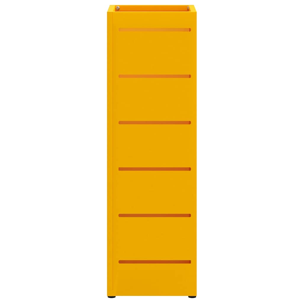 Suporte de Guarda-Sol Mostarda 15.5 x 15.5 x 49 cm Metal