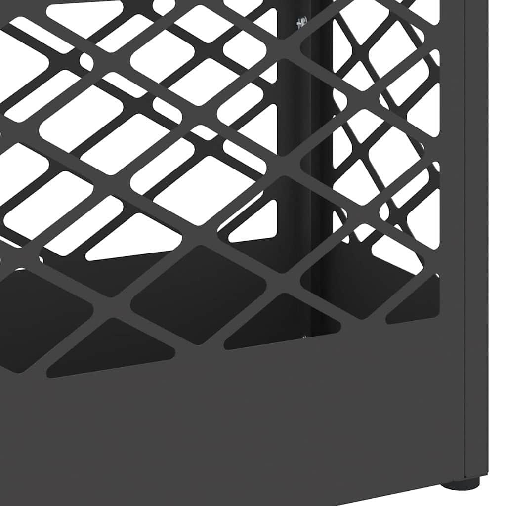 Suporte de Guarda-Sol Preto 28 x 12 x 41 cm Metal