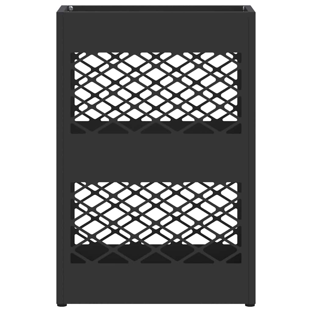 Suporte de Guarda-Sol Preto 28 x 12 x 41 cm Metal